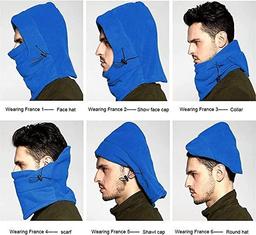 Wisolt Fleece Balaclava Hood 3 in 1 Multifunction Thermal Windproof Full Face Mask Cover - $25 MSRP