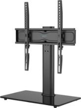 BONTEC TV Stand Swivel for 26-55 Inch LCD LED OLED Plasma Flat and Curved Televisions up to 40 kg