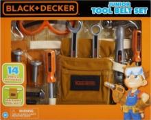 Black & Decker Junior 14 Piece Toy Tool Belt Set, $9.99 MSRP