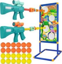 Foam Popper Air Guns with Animal Shooting Target for Kids, $31.99 MSRP