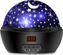 Night Lights for Kids Star Projector with Timer for Boys and Girls, $19.99 MSRP