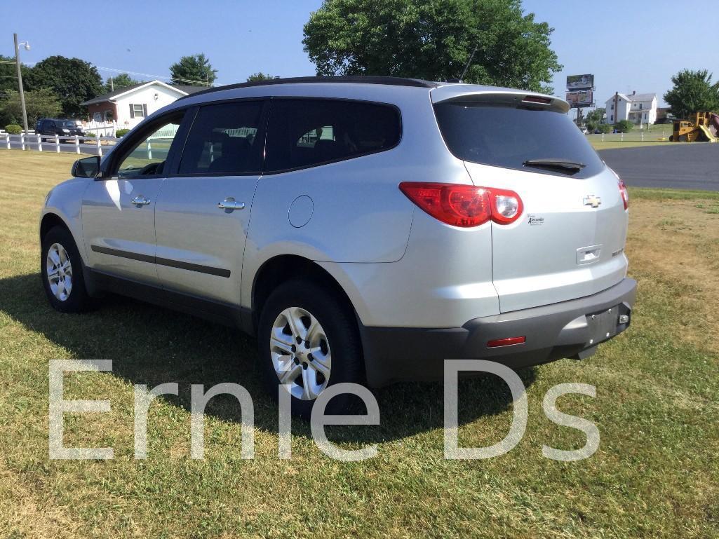 2011 Chevrolet Traverse Multipurpose Vehicle (MPV), VIN # 1GNKRFED0BJ328861