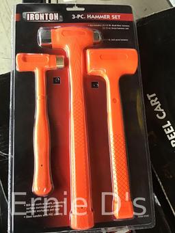 New/Unused Ironton 3 Pc Hammer Set