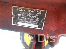 Massey Ferguson Pony Tractor