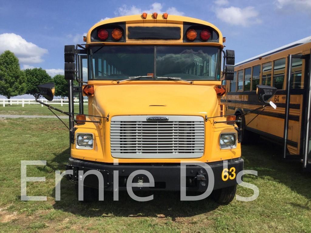 2000 Freightliner FS65 Chassis Bus, VIN # 4UZ6CJAA1YCG37826