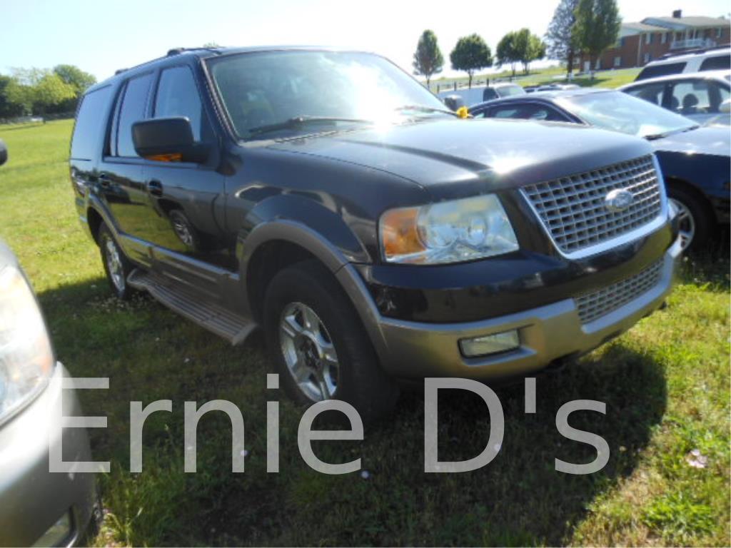 2003 Ford Expedition Multipurpose Vehicle (MPV), VIN # 1FMFU18L33LB82858