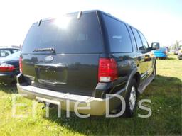 2003 Ford Expedition Multipurpose Vehicle (MPV), VIN # 1FMFU18L33LB82858