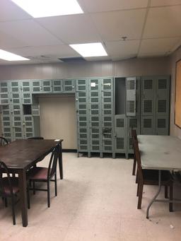 Employee lockers