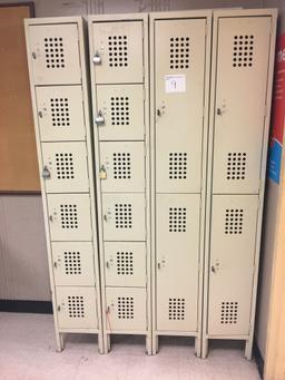 Employee lockers