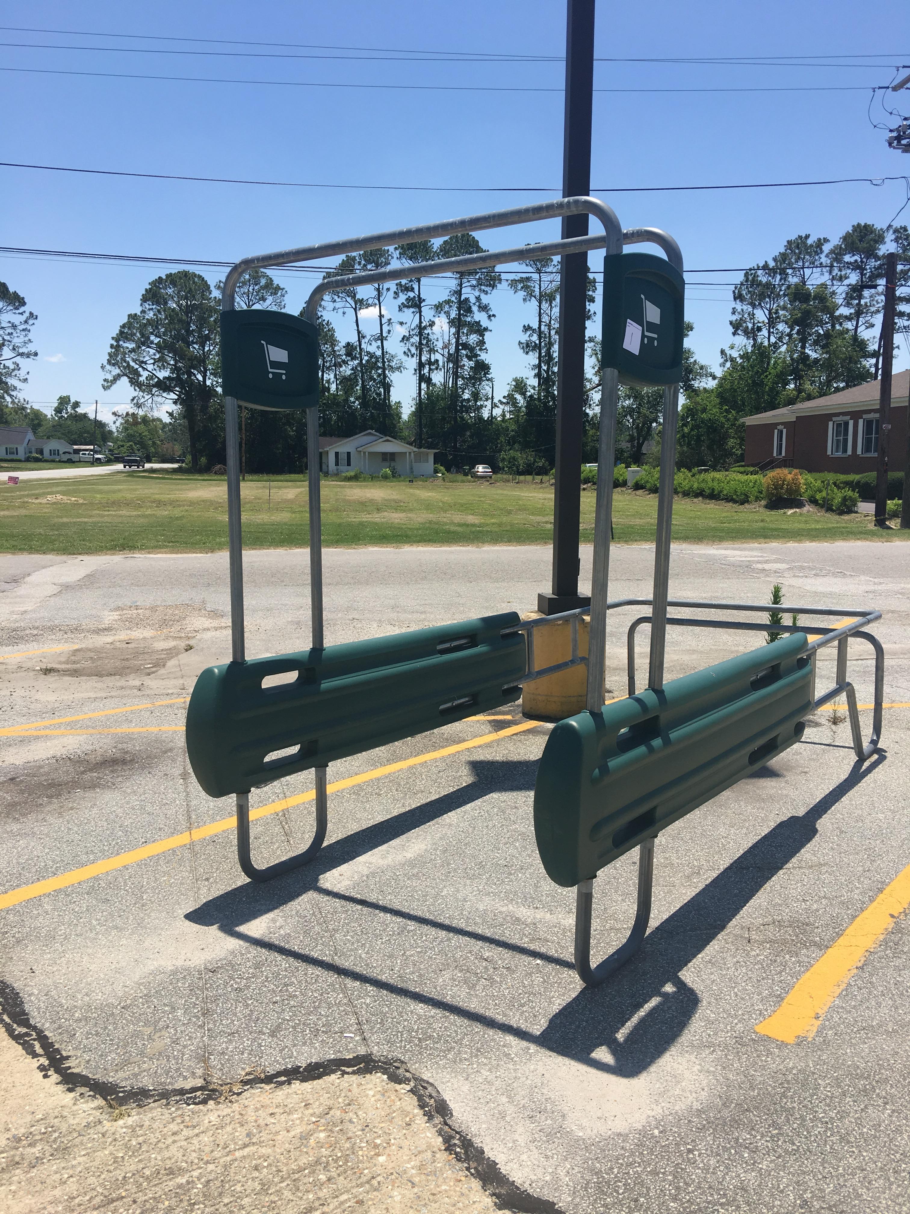 Shopping cart corral