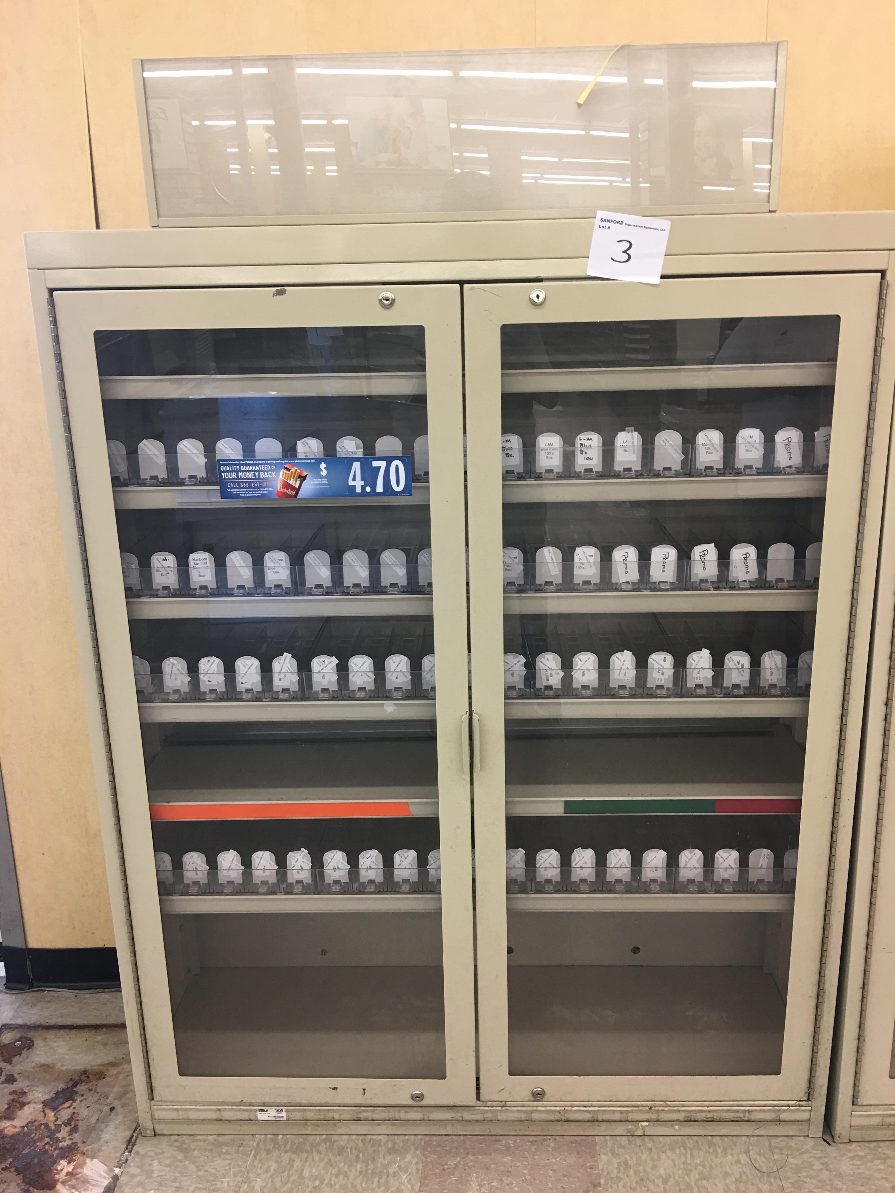 Cigarette display rack