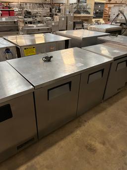 4' True Undercounter refrigerator, Model TUC 48 LP