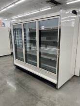 Kysor Warren IV5V14 Three door freezer, remote