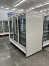 Kysor Warren IV5V14 Three door freezer, remote