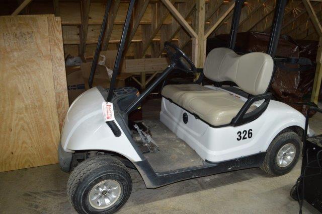 YAMAHA ELEC GOLF CART, W/ CHARGER