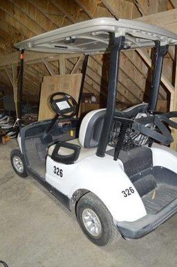 YAMAHA ELEC GOLF CART, W/ CHARGER