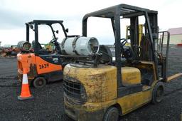 CAT GC 30K FORKLIFT, 6000# LIFT, PROPANE, 11127 HRS,