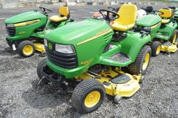 JD X485 lawn mower w/ 54" deck, All wheel steer, 1,043 hrs (nice)