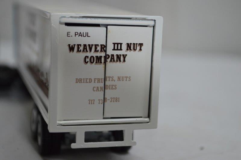 Winross truck collection: Weaver Nut, EK Bare & Sons Inc., Hoffman Seeds (3 pieces)