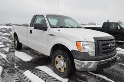 '09 Ford F150 XL, 140,583 miles, automatic, 2wd, brake controller, 8' bed, gas, (V.I.N# 1FTRF12W59KC