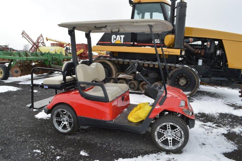 Yamaha 48 volt electric golf cart w/ charger, rear seat,  canopy (very nice