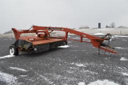 CIH 8312 discbine w/ rubber rolls, 12' cut (cutter bar needs work)