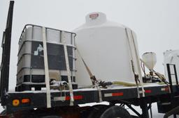 '73 Fontaine 40' trailer w/ 3: 1,500 gallon nurse tanks, chemical inducer (