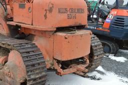 (Approx 1950) Allis Chalmers HD5 G crawler w/ front end loader