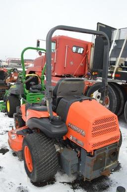 Kubota ZG327 zero turn lawn mower, w/ 60'' deck , 2,193 hrs, gas, (nice)