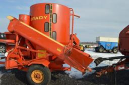 Brady 750 grinder mixer w/ hyd. controls