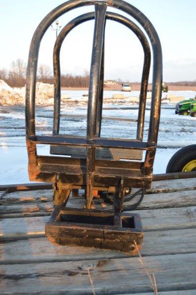 Horst tractor mount bale grabber w/ Hyd