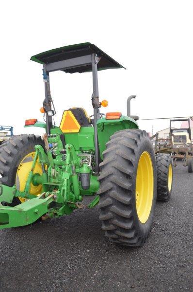 '14 JD 6105D tractor w/ 1,724 hrs, 4wd, 3 remotes,  9 speed w/ left hand re