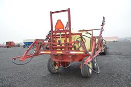 Hardi 1,000 gallon sprayer w/ 45' booms, tandem axle, hyd. boom lift, elect