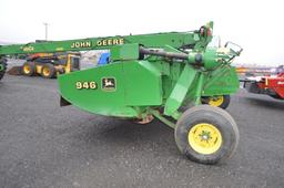 JD 946 MoCo 14' discbine w/ propeller conditioners, 3pt. hookup, hyd. tilt