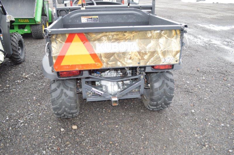 Kubota RTV 500 w/ 293 hrs, 4wd, dumping bed, gas, front winch, camo