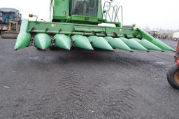 JD 893 8 row corn head w/ contour master hookup