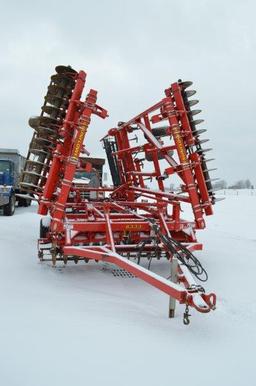 '14 Sunflower 6333 25' field finisher w/ tine leveler and rolling baskets (
