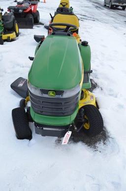 JD X300 lawn mower w/ 42" deck, 660 hrs, hydro (nice)