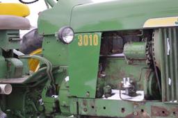 '62 JD 3010, wide front, gas, 2 remotes, syncro shift