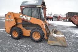 Case SR220 skidloader, w/ 3,880 hrs, power quick attach, hi flow aux. hyd.,