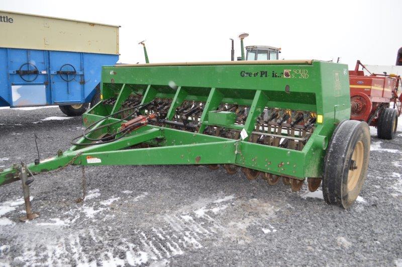 Great Plains 1300 Solid Sand grain drill, 13' 5", Packer hitch