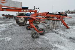 Kuhn GA 9032 Double rake, 25' raking width