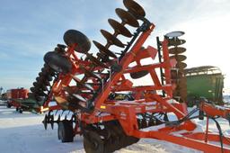 '14 Krause 8210 30' Rock flex disc w/ packer hitch and hyd, (nice)