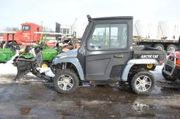 '10 Artic Proweller XTX 700 UTV, 933 hrs, 4wd, bed, snowplow, gas