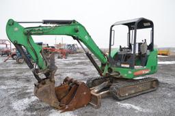 '09 Bobcat 329 mini excavator w/ 3,120 hrs, hyd. thumb, 1' rubber tracks, d