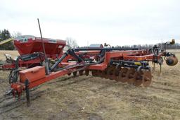 '08 CIH MRX690 7 shank disc ripper w/ rear hitch & hyd