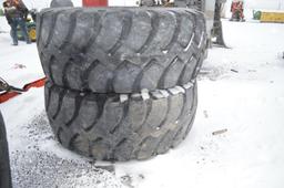 4-  Goodyear 23.5R25  payloader tires