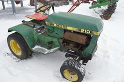 JD 210 lawnmower; no deck