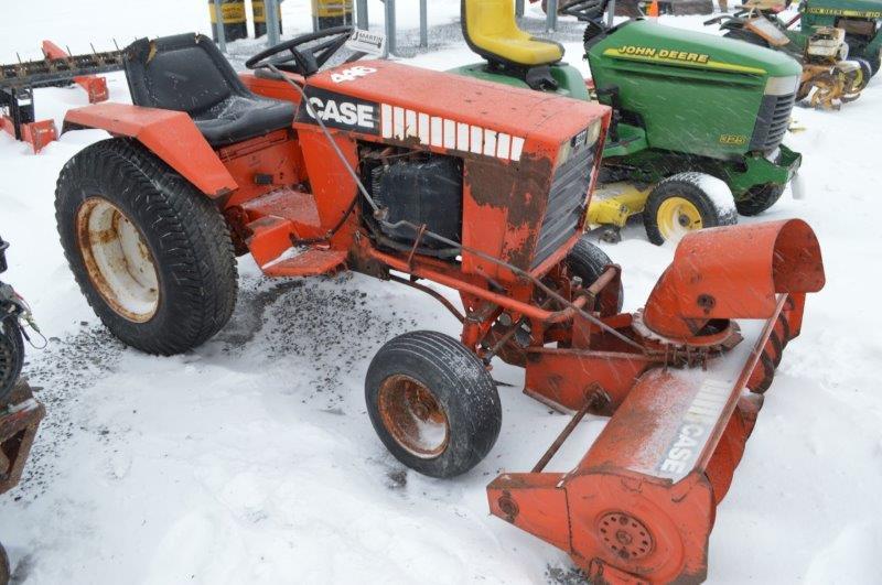 Case 446 w/ snowblower (don't run)