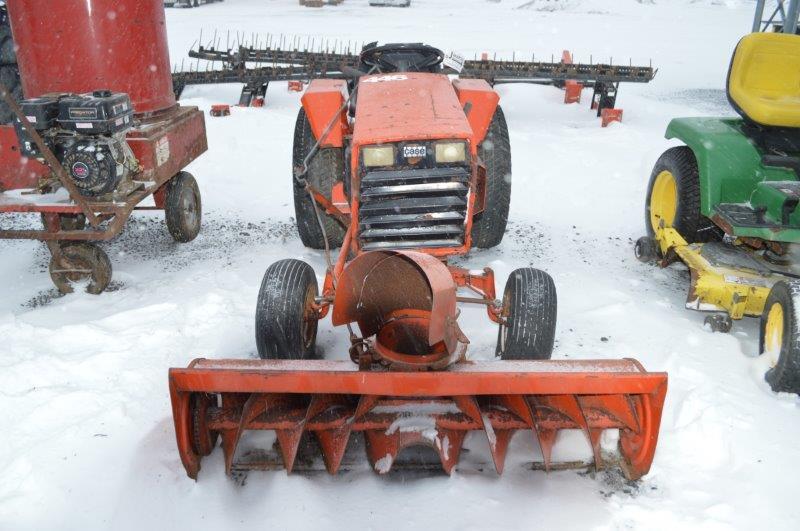 Case 446 w/ snowblower (don't run)